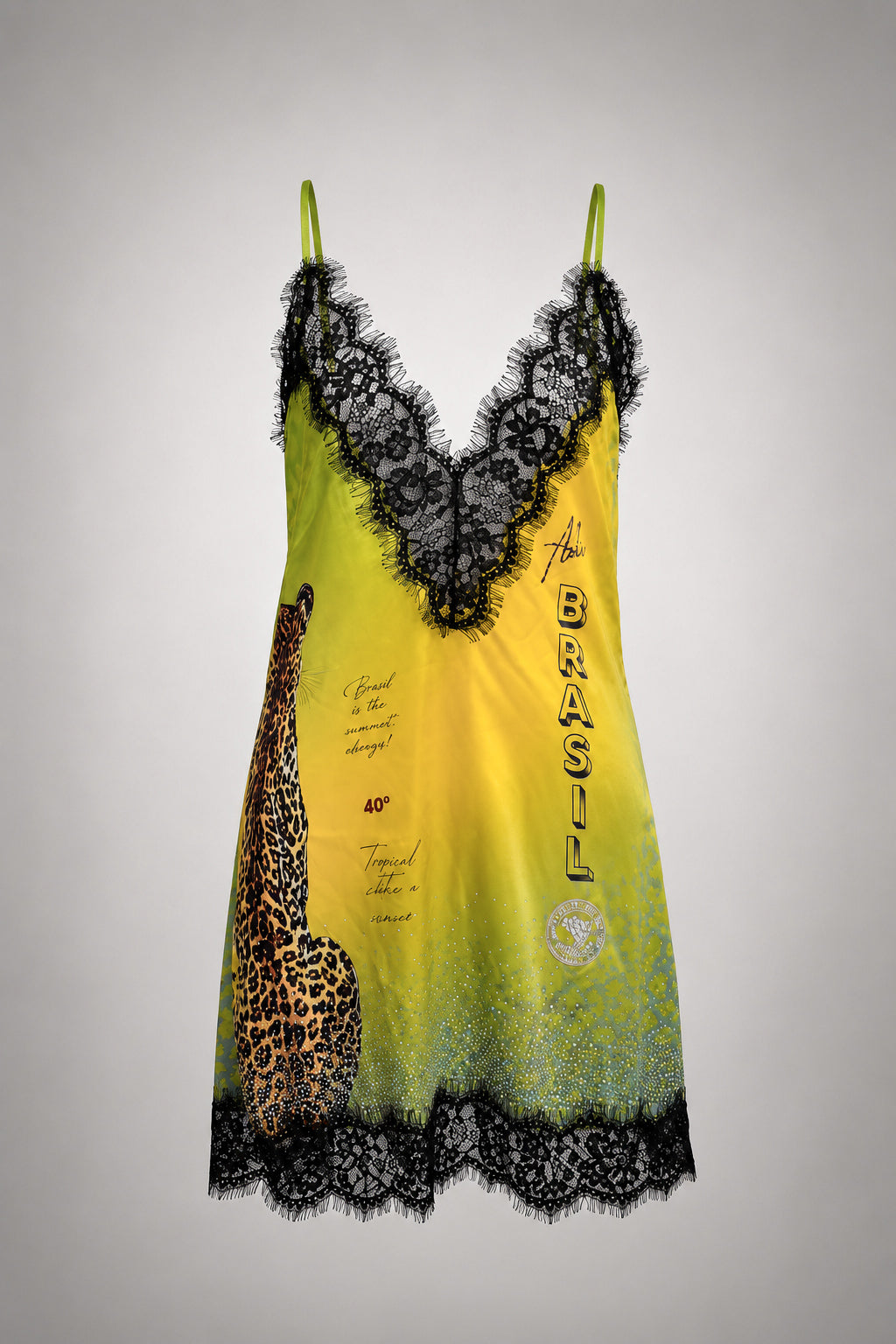 Vestido Cetim Mini - Copa 2026