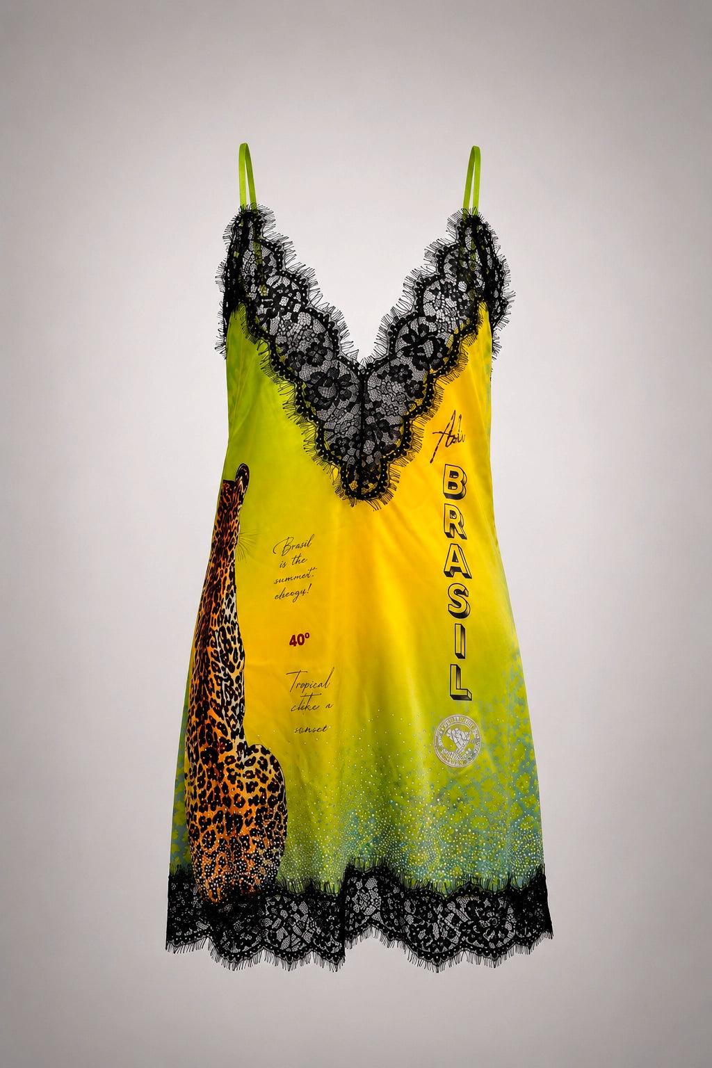 Vestido Cetim Mini - Copa 2026